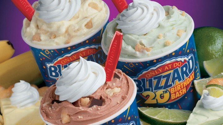 Dairy Queen blizzard The Dairy Queen blizzard is just one of their many awesome offerings.