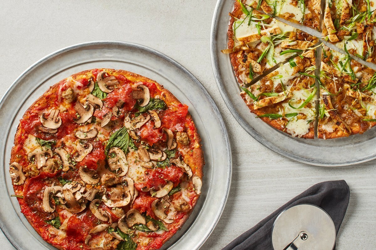 California Pizza Kitchen cauliflower crust Customers love the California Pizza Kitchen cauliflower crust option- healthy and delicious!