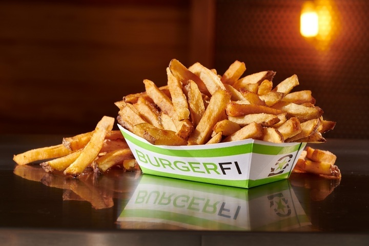 Crispy and crunchy french fries, available at BurgerFi fundraisers
