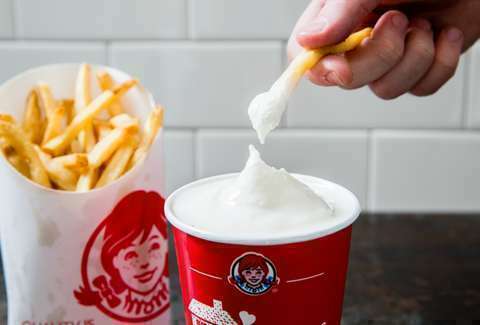 The Wendy's frosty, only at Wendy's fundraisers