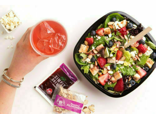 Mouth watering salad with a simple dressing, served at Wendy's fundraisers