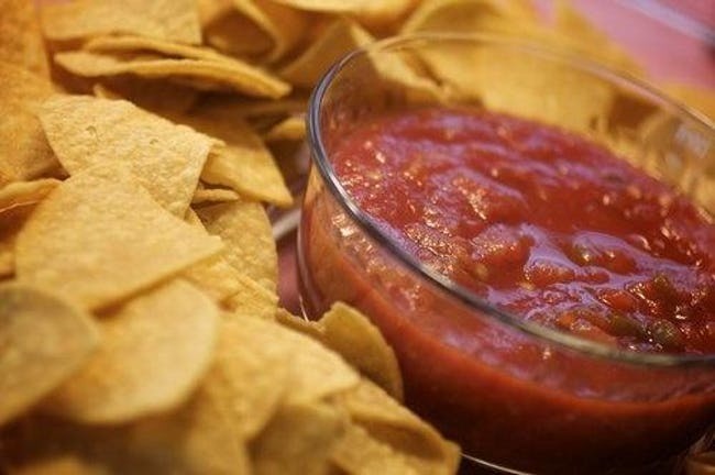 On The Border chips Crispy chips with salsa, found at On The Border fundraisers